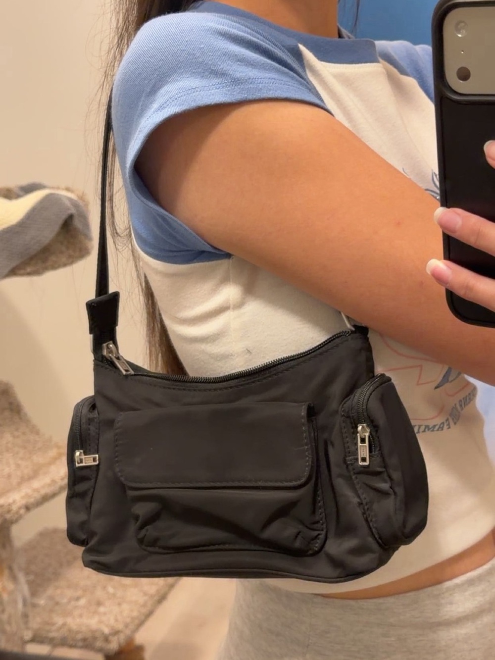 Black Shoulder Bag